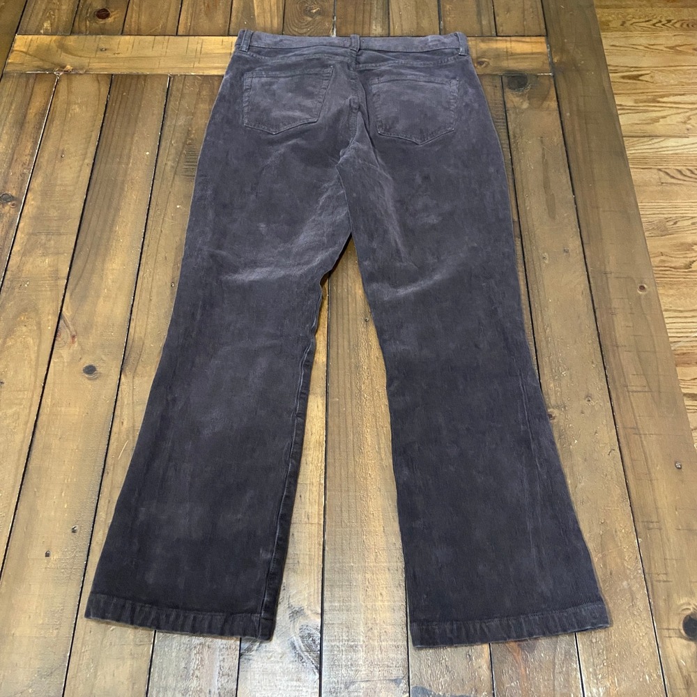 Faherty Organic Cotton Soft Stretch Cord Flare Pants Wmns 28 Brown Bootcut Boho - Picture 2 of 9